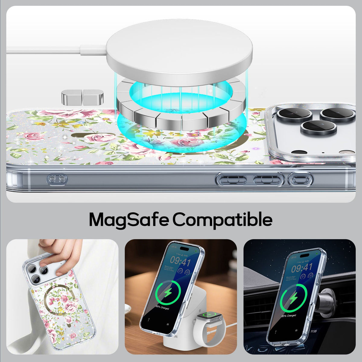 Tough On IMD Pattern Case With MagSafe for iPhone