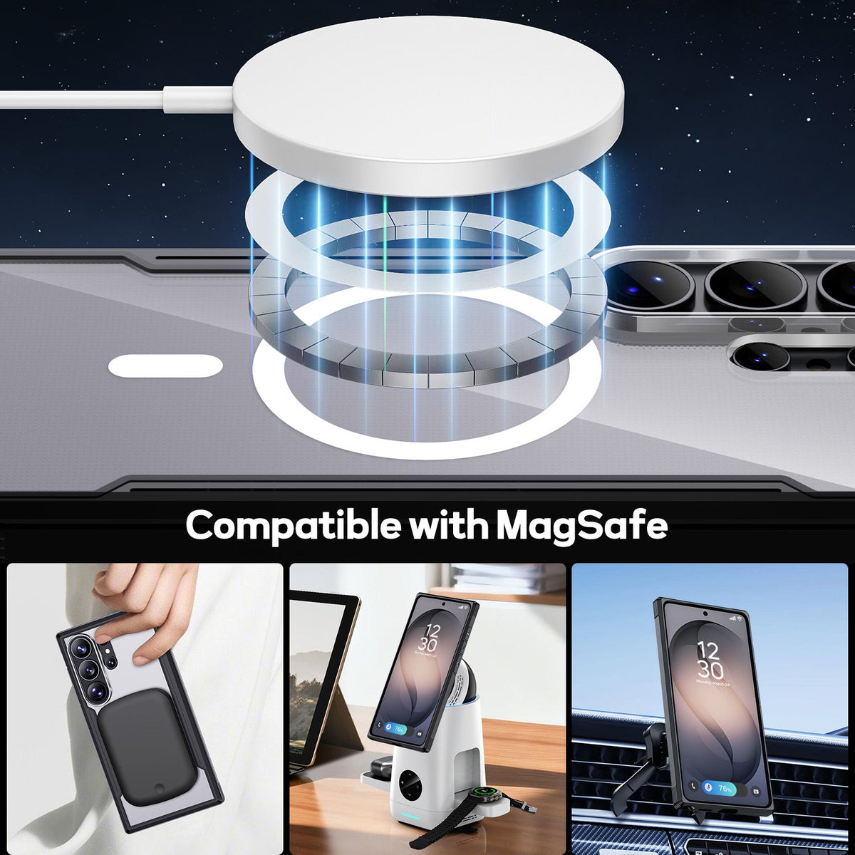 Tough On Samsung Galaxy Iron Shield Case