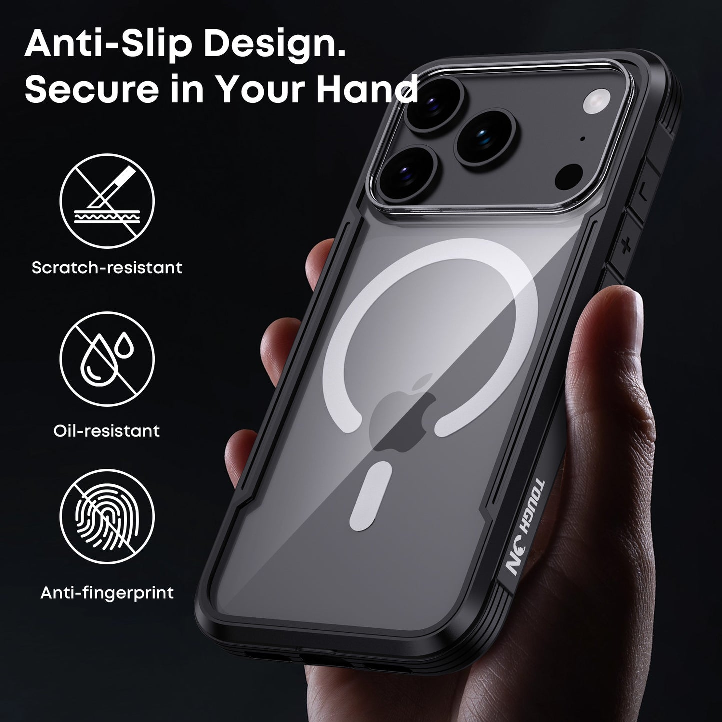 Tough On Iron Shield Case with MagSafe for iPhone