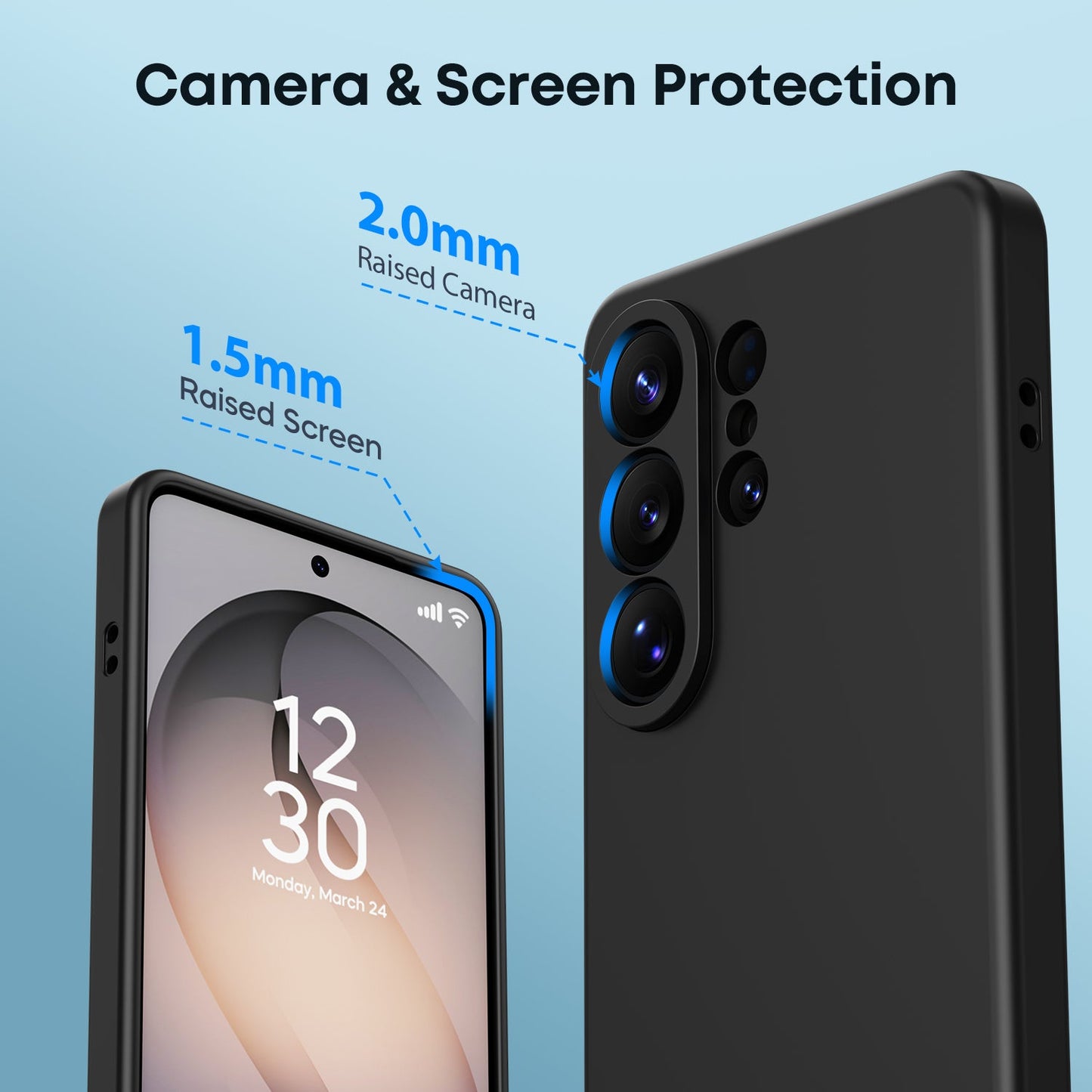 Tough On Samsung Galaxy Liquid Silicone Case