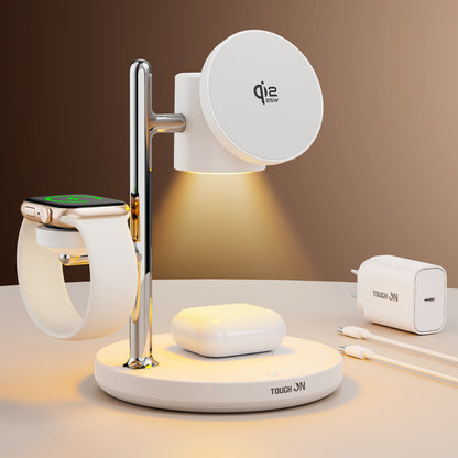 Tough On MagMore Qi2.2 25W 4-in-1 Wireless Charger