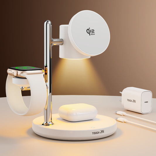 Tough On MagMore Qi2.2 25W 4-in-1 Wireless Charger