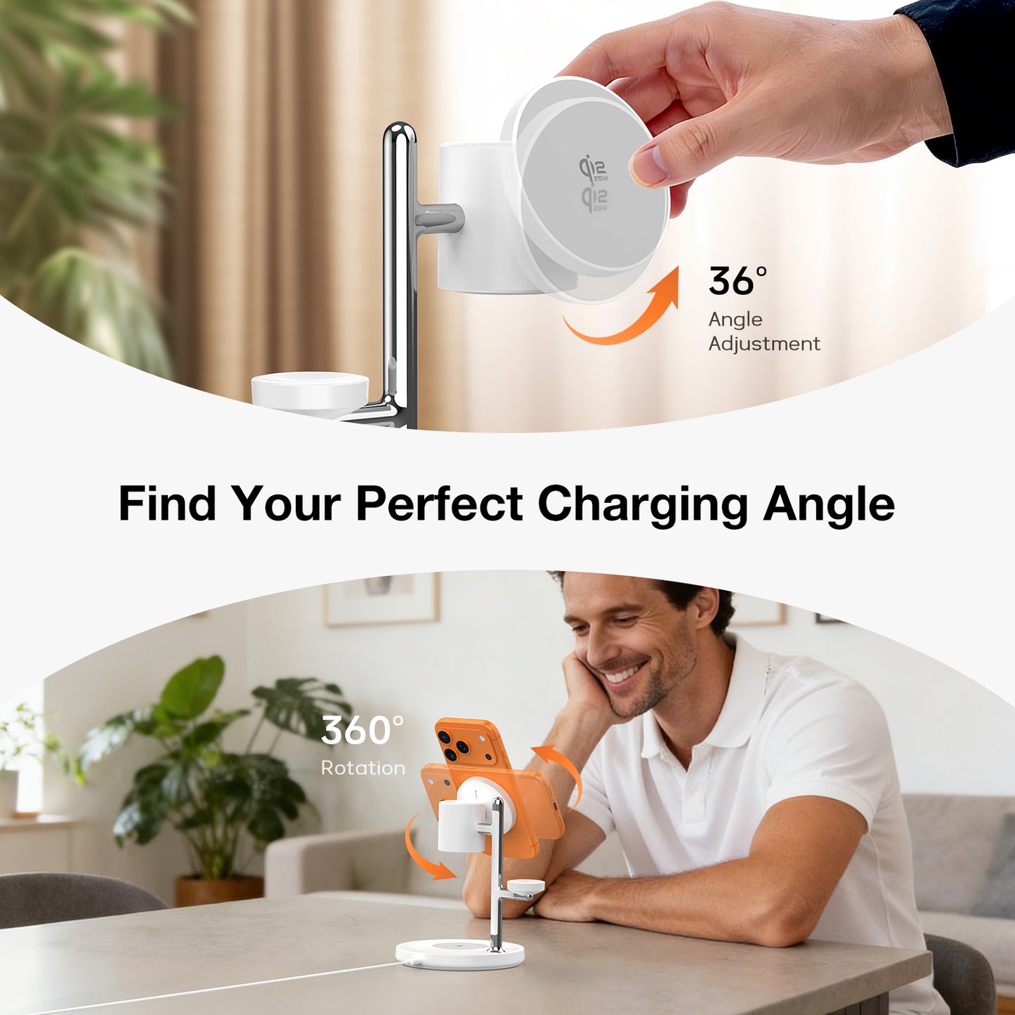 Tough On MagMore Qi2.2 25W 4-in-1 Wireless Charger