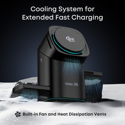 Tough On MagPro Qi2 25W 3-in-1 Wireless Charger