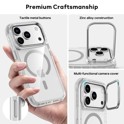 Tough On Magnetic Case with Camera Stand for iPhone