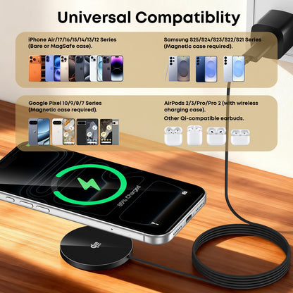 Tough On Qi2.2 25W Wireless Charging Pad