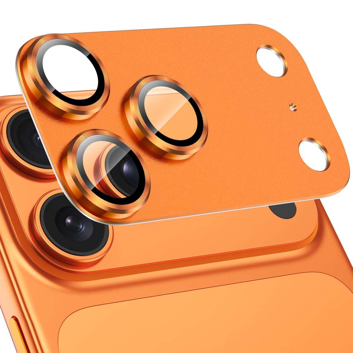 Tough On Rear Camera Protector Matte Metal for iPhone