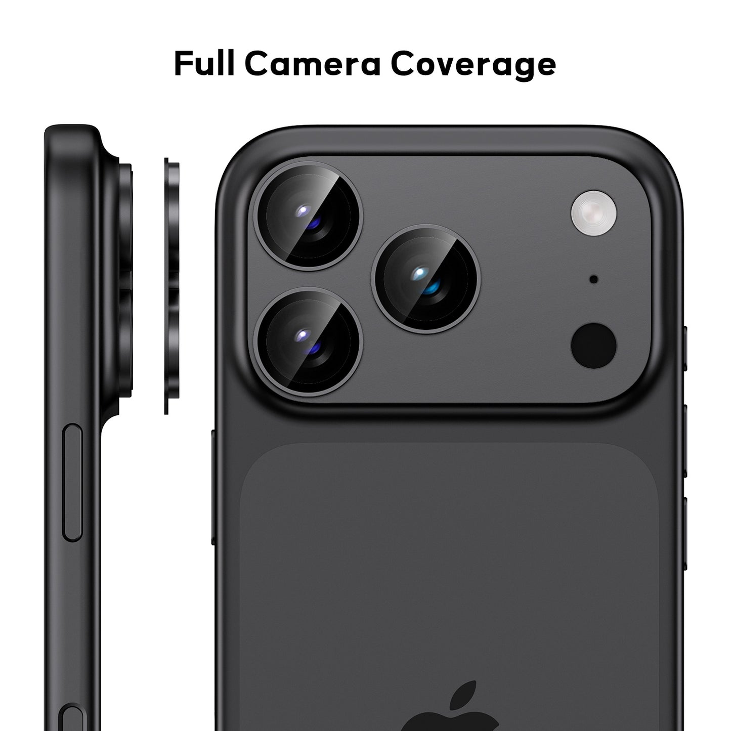 Tough On Rear Camera Protector Matte Metal for iPhone