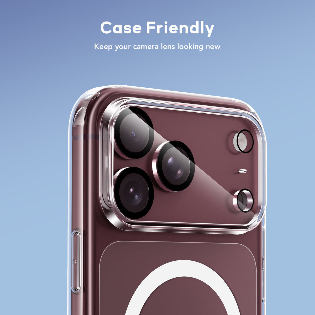 Tough On Rear Camera Protector Tempered Glass for iPhone