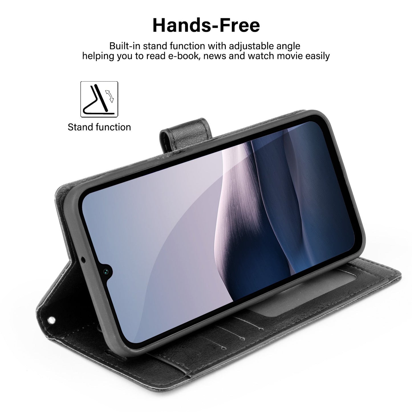 Tough On Samsung Galaxy A17/A16 Case Wallet Leather Cover