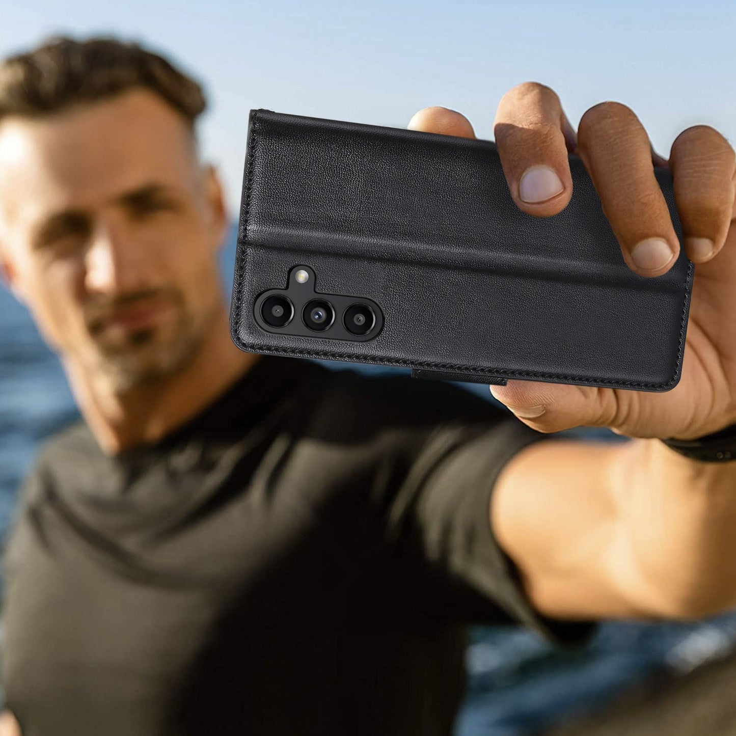 Tough On Samsung Galaxy A17/A16 Case Wallet Leather Cover