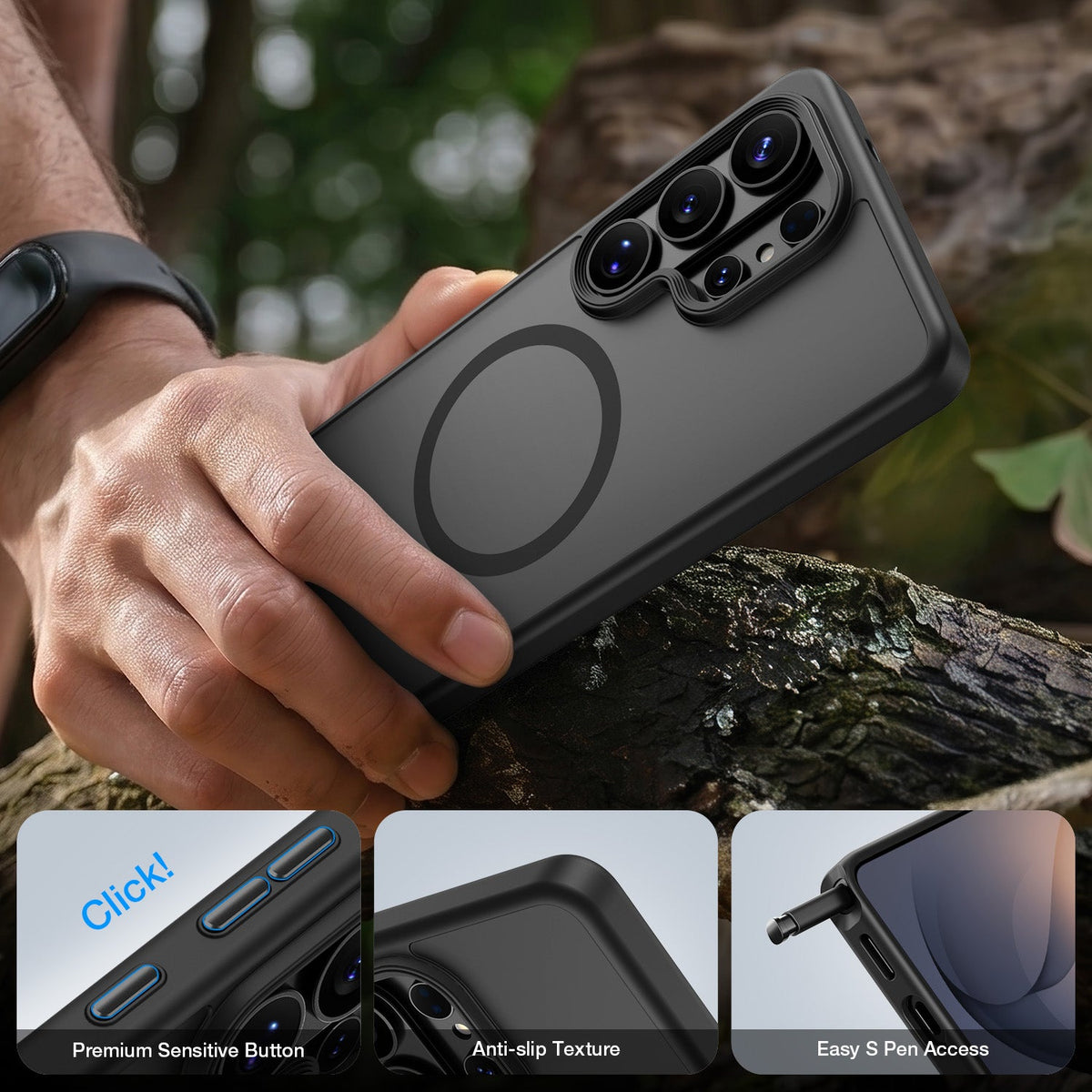 Tough On Essential Magnetic Samsung Galaxy Case