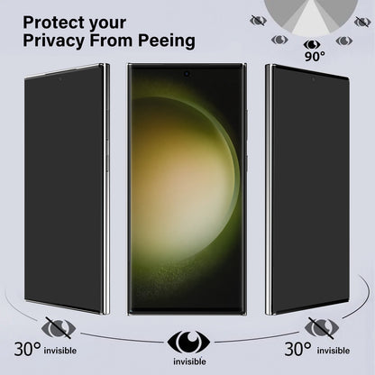 Tough On Samsung Galaxy S23 Ultra Privacy Tempered Glass Screen Protector