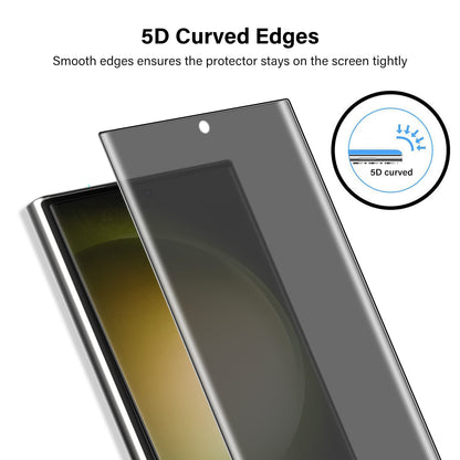 Tough On Samsung Galaxy S23 Ultra Privacy Tempered Glass Screen Protector