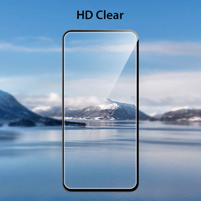 Tough On Samsung Galaxy S24 FE Tempered Glass Screen Protector Black
