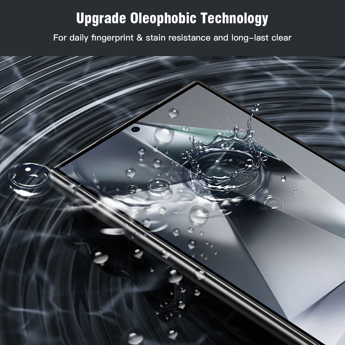 Tough On Samsung Galaxy S24 Ultra Privacy Tempered Glass Screen Protector