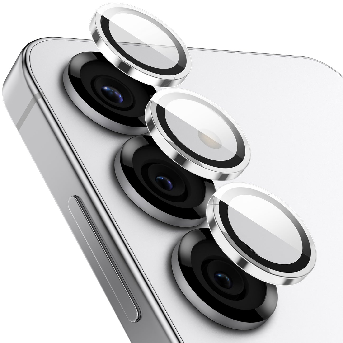 Tough On Samsung Galaxy S25 Camera Lens Protector Clear