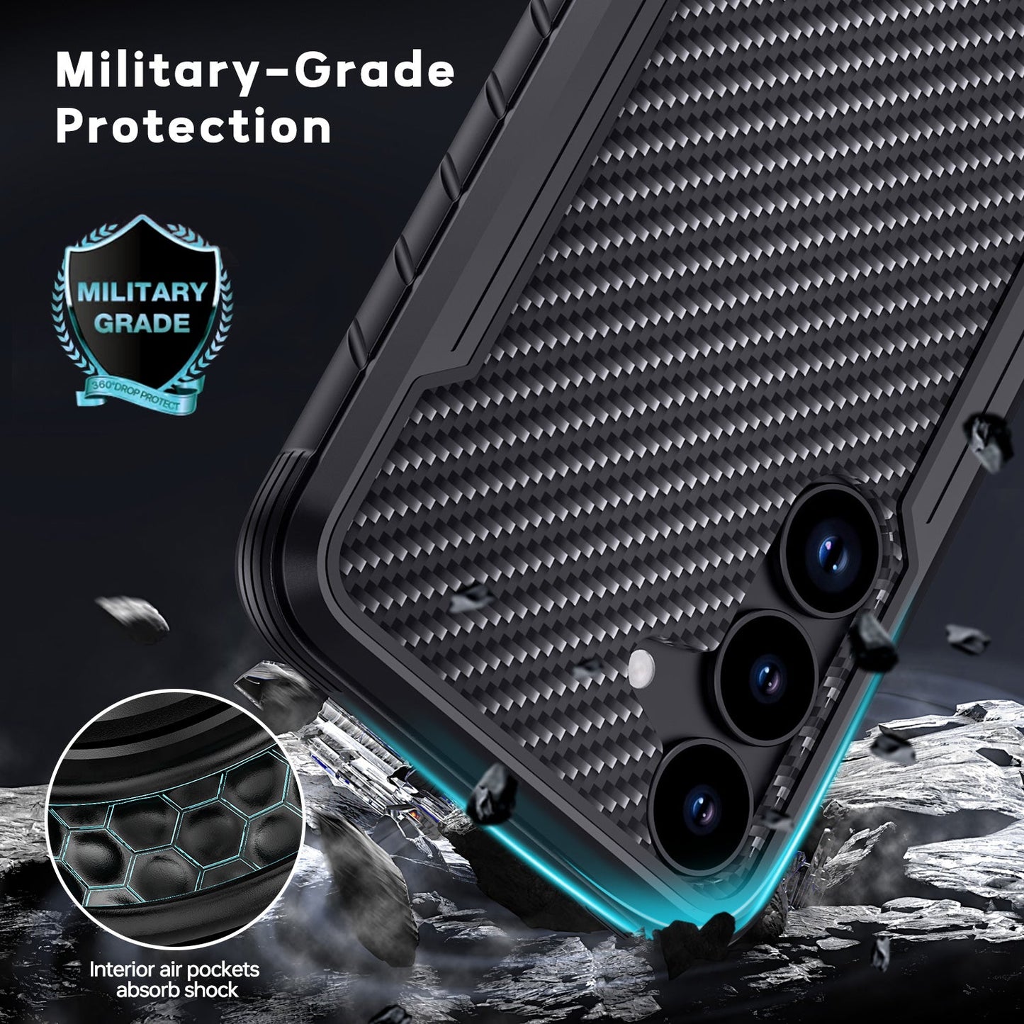 Tough On Samsung Galaxy S25 Case Iron Shield