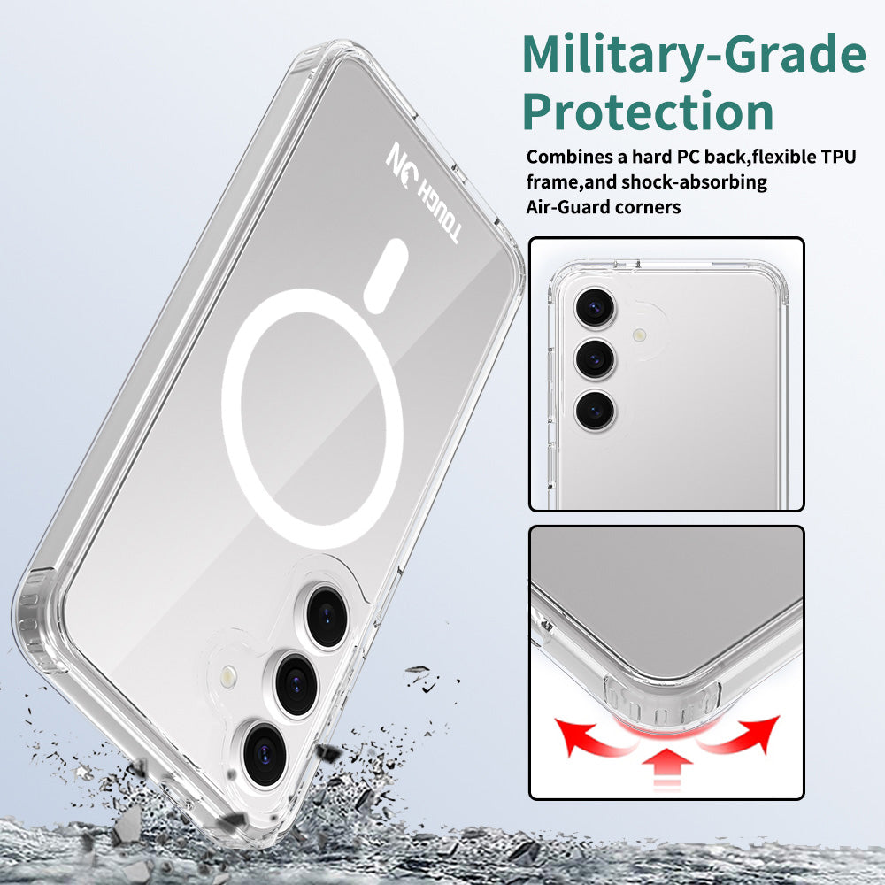 Tough On Samsung Galaxy S25 Case with MagSafe Clear Air