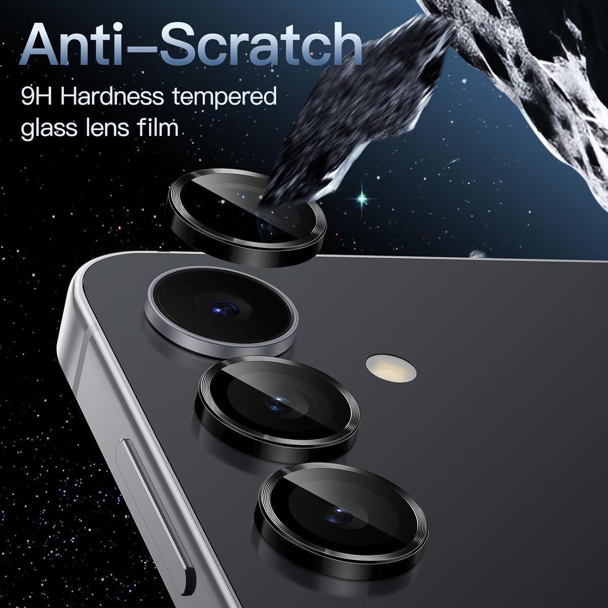 Tough On Samsung Galaxy S25 FE Camera Lens Protector