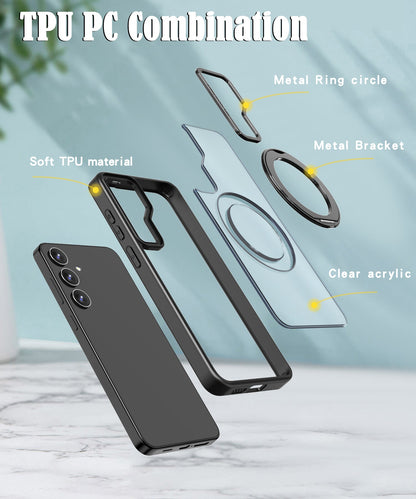 Tough On Samsung Galaxy S25 FE Case 360° Rotate Stand With MagSafe