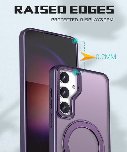 Tough On Samsung Galaxy S25 FE Case 360° Rotate Stand With MagSafe