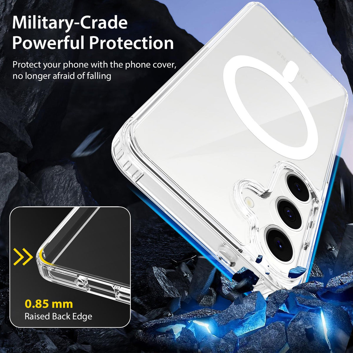 Tough On Samsung Galaxy S25 FE Case with MagSafe Clear Air