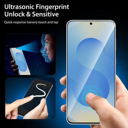 Tough On Samsung Galaxy S25 FE Full Tempered Glass Screen Protector