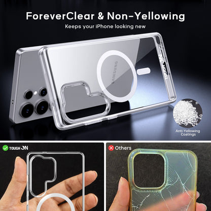 Tough On Samsung Galaxy S25 Ultra Clear Case with Magsafe