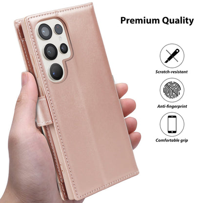 Tough On Samsung Galaxy S25 Ultra Flip Wallet Leather Case