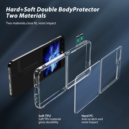 Tough On Samsung Galaxy Z Flip6 Case Clear Air