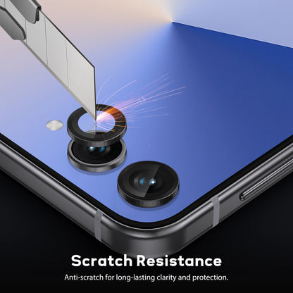 Tough On Samsung Galaxy Z Flip7 Camera Lens Protector Individual Ring