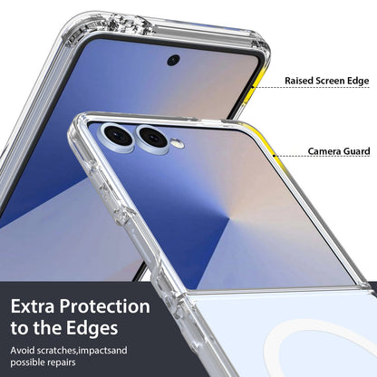 Tough On Samsung Galaxy Z Flip7 Case with MagSafe Clear Air
