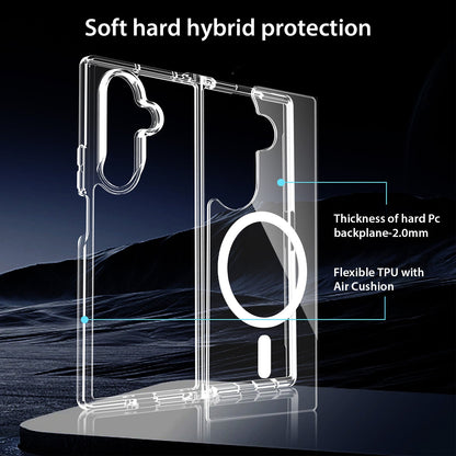 Tough On Samsung Galaxy Z Fold7 Case with MagSafe Clear Air