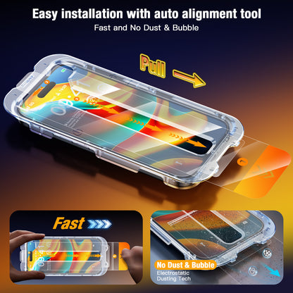 Tough On Tempered Glass Screen Protector 2 Pack for iPhone