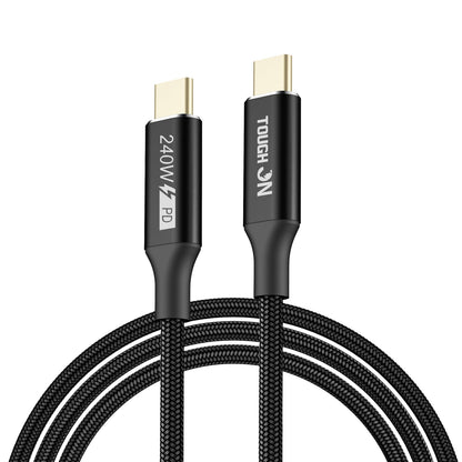 Tough On 240W USB-C Fast Charging Cable PD 3.1 Nylon Braided