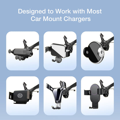 Tough On Universal Car Mount Air Vent Clip Black