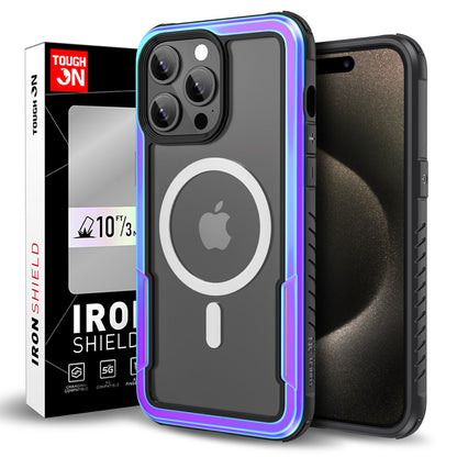 Tough On iPhone 13 Pro Max Case Iron Shield with Magsafe