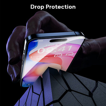 Tough On iPhone 15 Pro Max Nano Glass Screen Protector with Installation Kit