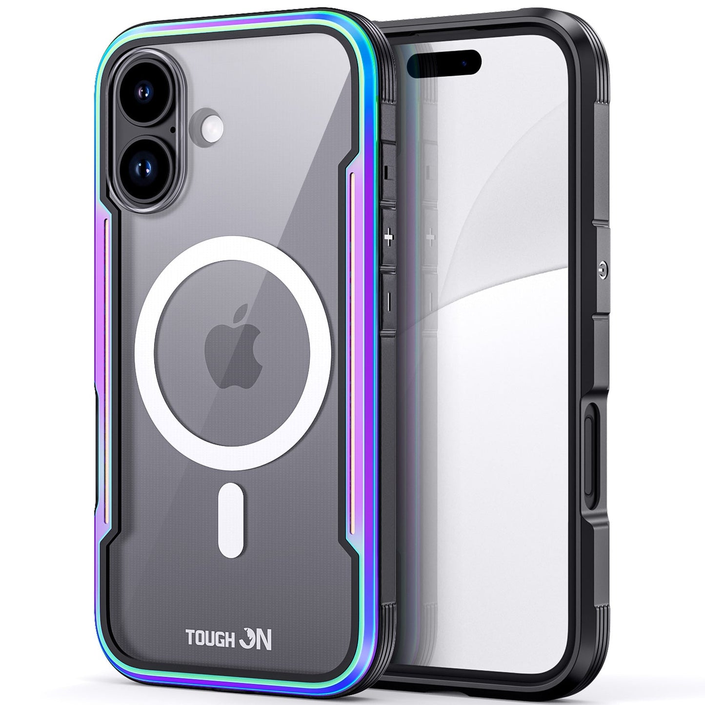 Tough On iPhone 16 Plus Case Iron Shield with MagSafe