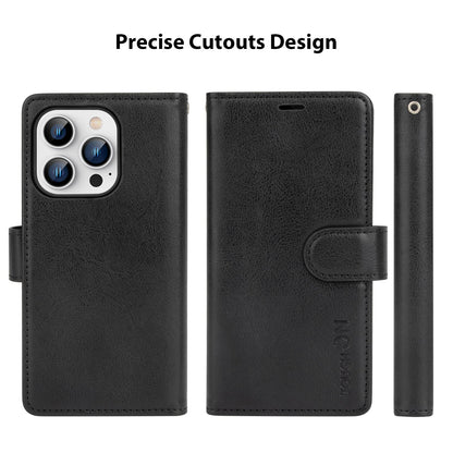 Tough On iPhone 16 Pro Flip Wallet Leather Case