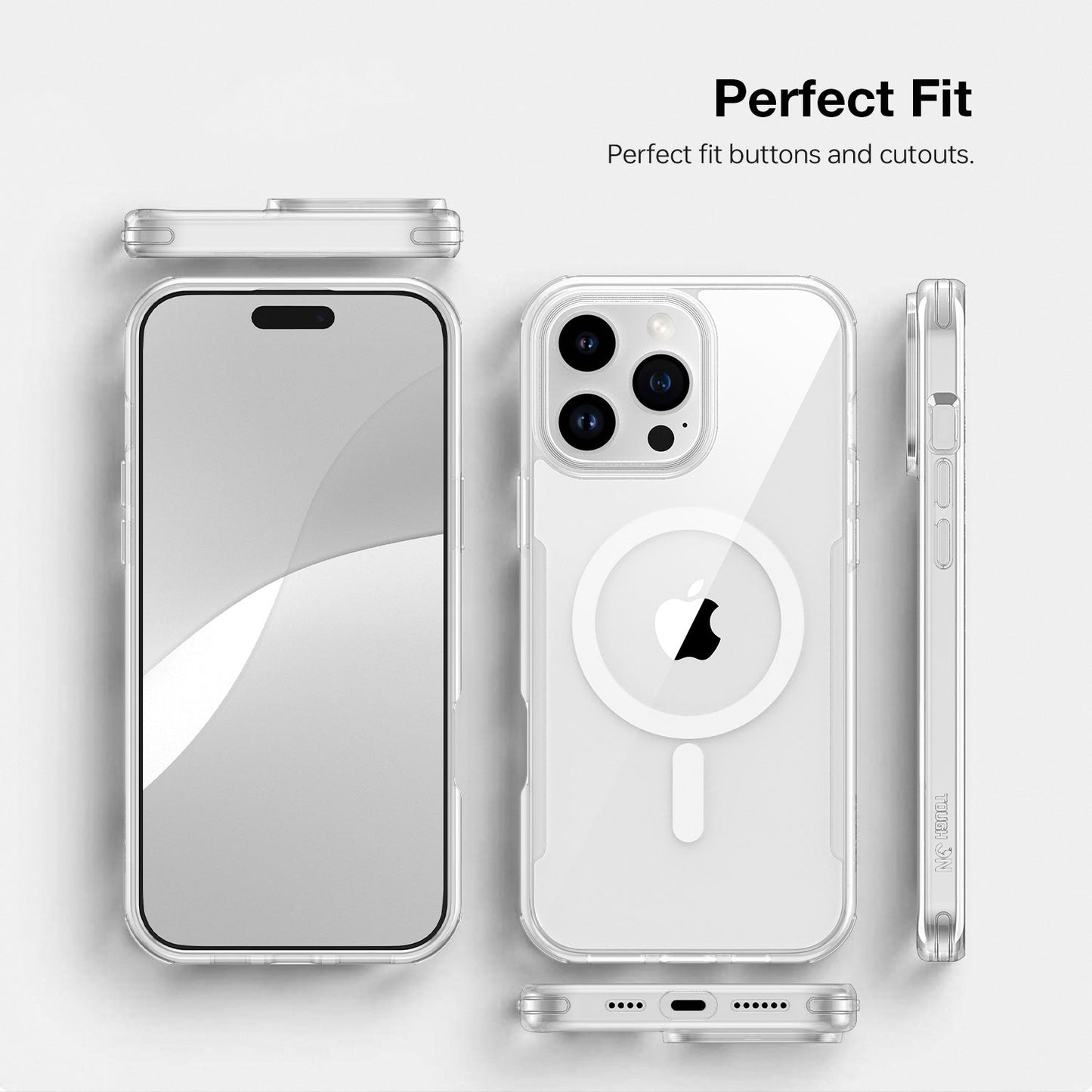 Tough On iPhone 16 Pro Max Case Tough Clear