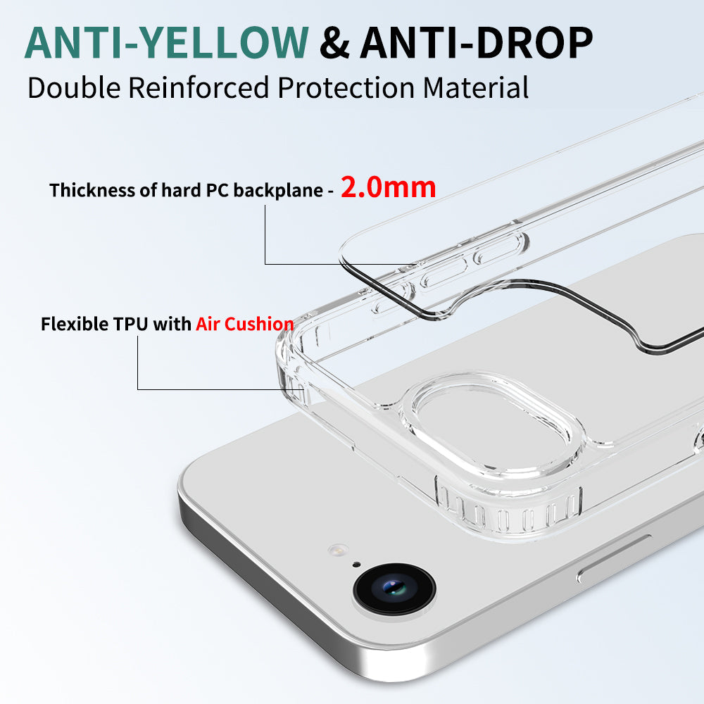 Tough On iPhone 17e / 16e Case Clear Air