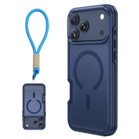Tough On iPhone Case Armor Style with Wrist Strap