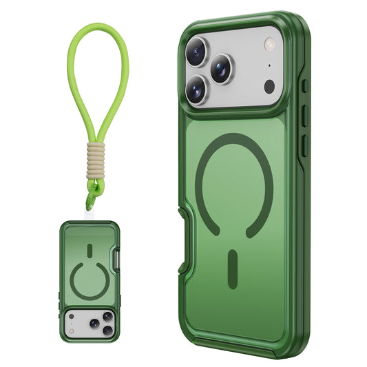Tough On iPhone Case Armor Style with Wrist Strap