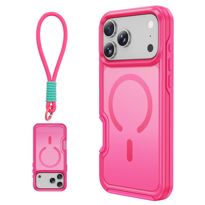 Tough On iPhone Case Armor Style with Wrist Strap
