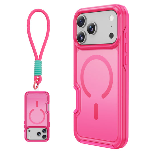 Tough On iPhone Case Armor Style with Wrist Strap