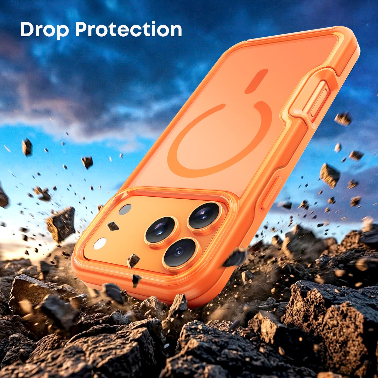 Tough On iPhone Case Armor Style with Wrist Strap