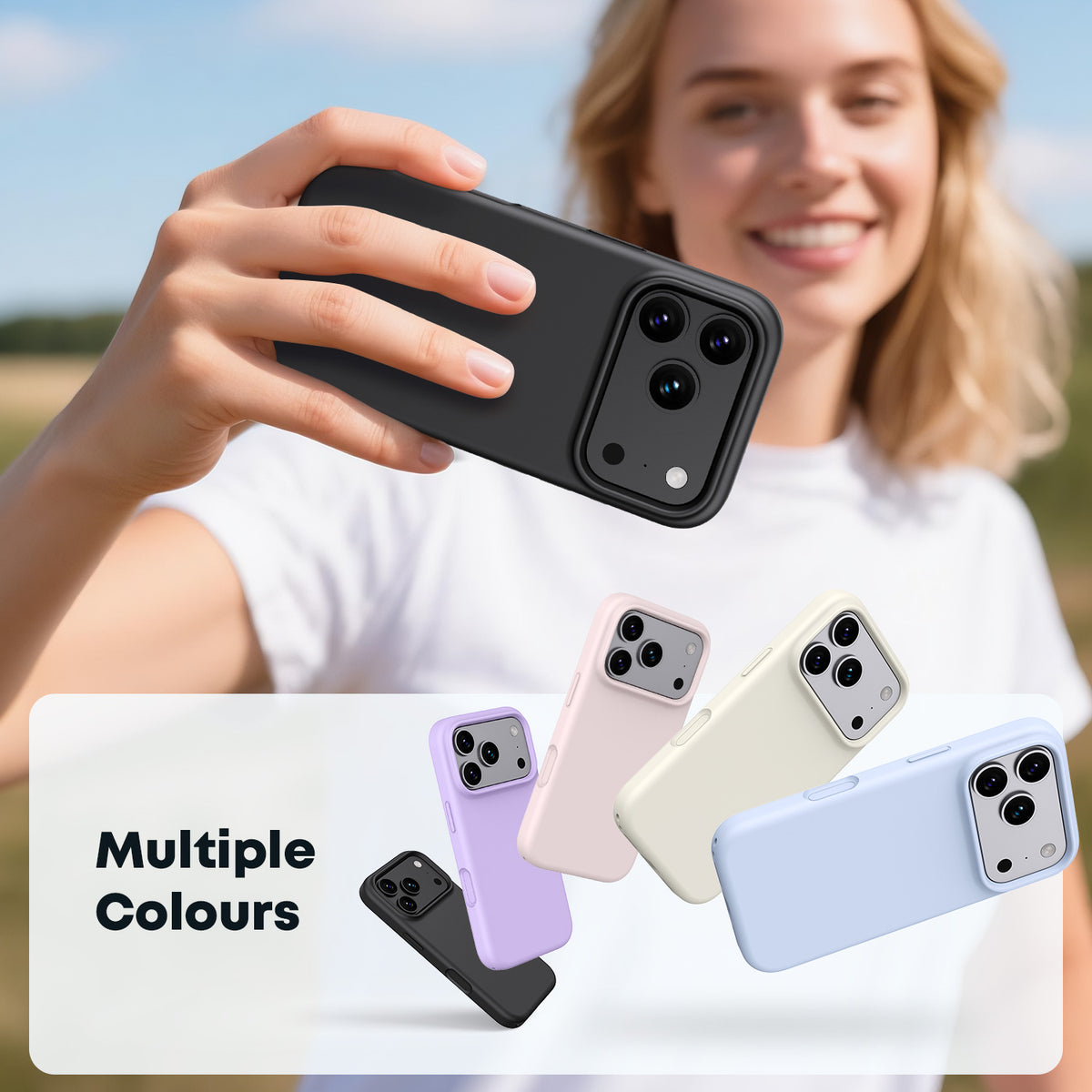 Tough On iPhone Silicone MagSafe Case with Camera Control