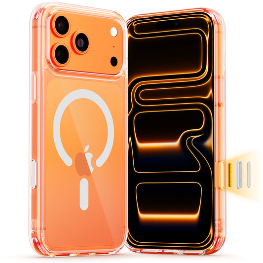 Tough On Clear MagSafe Case with No Yellowing for iPhone 17 Pro max